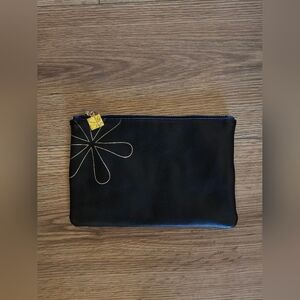 Erin Condren Black Clutch with Gold Accent